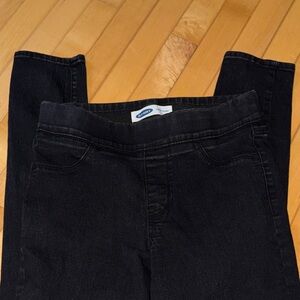 Old Navy Super Skinny Women's Tall Black Jeans 10 Long Black